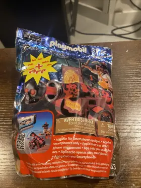 6163 Playmobil Piratas Ca N Rojo Con Oficial Pirata Used Other