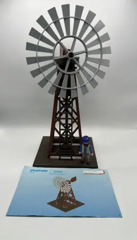 6214 Playmobil Western Windmill Add-on - Damage Ladder With Extra Figure