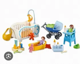 6226 Playmobil Baby Nursery Dollhouse Set. New In Sealed Bag