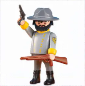 6275 Playmobil Confederate General Add-on New Sealed Western