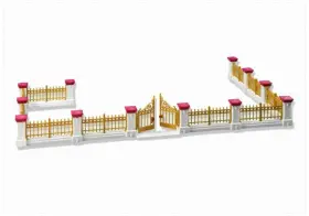 6304 Playmobil Nip Fairy Tale Princess Castle Royal Gilded Fence