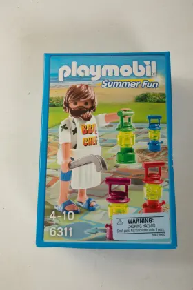 Jsf6 Playmobil 6311 Summer Fun Hse Bbq Chef Backyard Cookout New Sealed Box