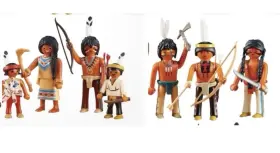6322-6272 Playmobil Western Native American Indian Warriors And Family Sets 6272 6322 - New