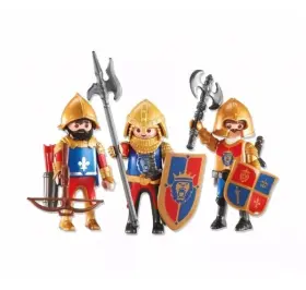 6379 Playmobil 3 Lion Knight Figures Add-on Bag New Sealed 2010