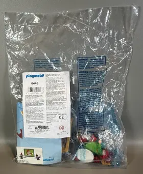 6448 Playmobil Happy Clown Set 2006 Theater Stage New In Plastic Packaging