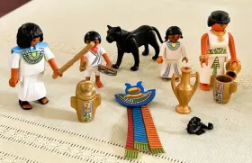 6488 Playmobil Egyptian Soldiers Addon Family Jaguar Figurines