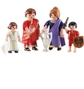 6493 Playmobil Roman Family Add-on New In Sealed Bag