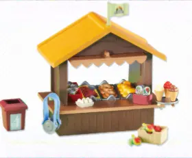 6516 Playmobil Summer Camp Kiosk Retired Sealed In Bag New 2016