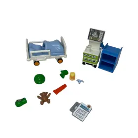 6657 Playmobil Original City Life - Hospital Child Replacement Parts Lot Bed