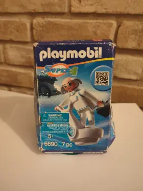 6690 Playmobil Super 4 Dr X New Damaged Packaging