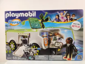 6692 Playmobil Techno Chameleon Super 4 Hero Netflix Sticker New 2014