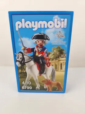 6799 Playmobil Frederick The Great With Horse And Dog New 2015