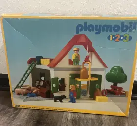 6800 Playmobil 123 Set Large Vintage Rare Read Description