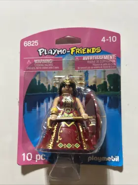 6825 Playmobil Princess India Playmofriends With Parasol Unsealed Complete