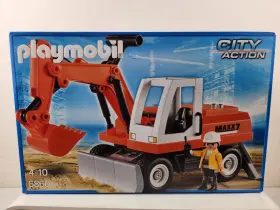 6860 Playmobil Excavator Construction Maxx 7 City Action New 2015