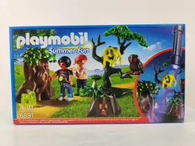 6891 Playmobil Night Walk Halloween Scary Trees Owl Mushroom New 2015