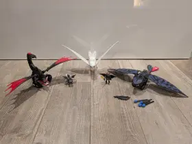 70039 Playmobil 70037 Read - Dreamworks Dragons Deathgripper And Toothless