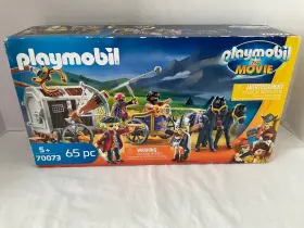 70073 Playmobil The Movie Charlie With Prison Wagon Mib/new