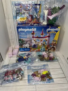 70077 Playmobil The Movie Marla In Fairytale Castle 162pcs Open Box- Read
