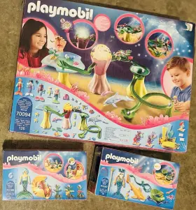 70094 Playmobil Magic Mermaid Marble Run Dolphin Coral Reef Complete Set 2 Sets