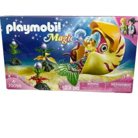 70098 Playmobil Magic Mermaid With Sea Snail Gondola New