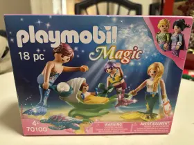 70100 Playmobil Mermaid Family New And In Box
