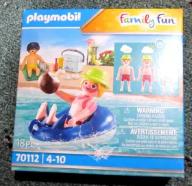 70112 Playmobil Family Fun Sunbathing On A Boat