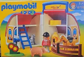 70180 Playmobil 1.2.3 - 6778 My First Farm Briefcase