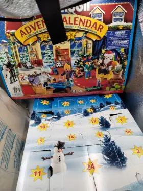 70188 Playmobil Christmas Toy Advent Calendar Pre-owned Incomplete