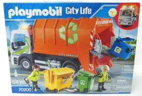 70200 Playmobil New Sealed City Life Service Recycling Dump Truck