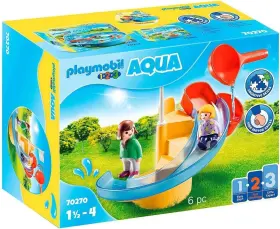 70270 Playmobil 123 Aqua Water Slide New