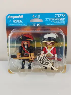 70273 Playmobil Pirate And Soldier Redcoat Duo Pack New 2020