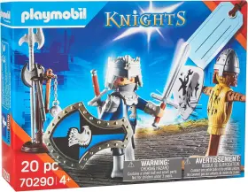 70290 Playmobil Knights Gift Set Figures Training Dummy Castle Novelmore New