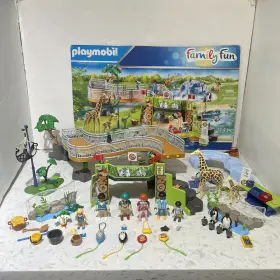 70341 Playmobil Family Fun Large City Zoo Incomplete As Shown