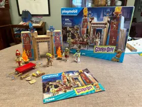 70365 Playmobil Adventure In Egypt Scooby Doo Open Box Manual Complete