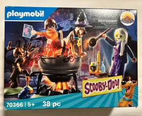 70366 Playmobil Scooby Doo Camp Adventure In The Witchs Kettle Velma New