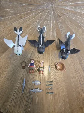 70457 Playmobil How To Train Your Dragon Homecoming New Without Box