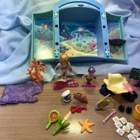 70509 Playmobil Magic Magical Mermaid Play Box Sealed 56 Pieces