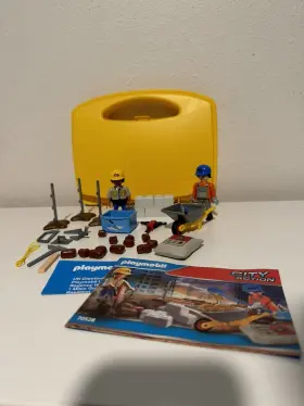 70528 Playmobil City Action Construction Site Carry Case