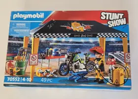 70552 Playmobil Brand New Sealed Stunt Show Service Tent