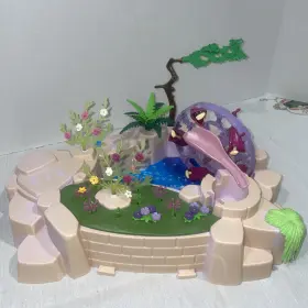 70555 Playmobil Fairies Magic Lake In The Land Of Unicorn Incomplete