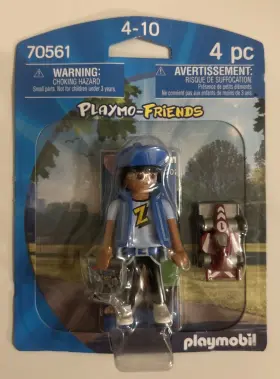 70561 Playmobil Playmo-friends Boy With Rc-car - New