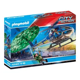 70569 Playmobil City Action Police Parachute Pursuit Search Fun Imaginative Rol