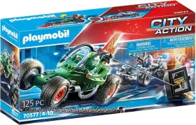 70577 Playmobil City Action Police Go-kart Escape 125pc Building Set #70577 Ages 4-10