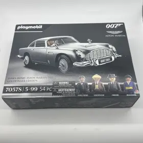 70578 Playmobil James Bond Aston Martin Db5 Goldfinger 1964 Model Toy