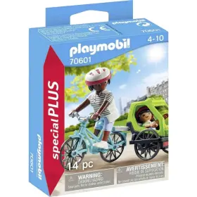 70601 Playmobil Preschool Play Box Bike Set With Mother Child Figures And Accessories