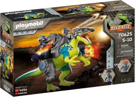 70625 Playmobil Dino Rise Spinosaurus Double Defense Power