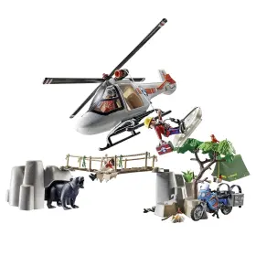 70663 Playmobil Canyon Copter Rescue Building Set