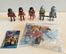 70671 Playmobil Lot 7 Figures New Novelmore Knights Burnham Raiders Castle Kingdom