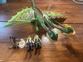 70730 Playmobil Dragon Racing Ruffnut And Tuffnut Dreamworks Dragons #70730